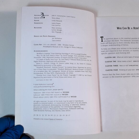 TO BE A HERO-LITERATURE & THOUGHT - PPBK LOT OF 4 BOOKS - Picture 14 of 16